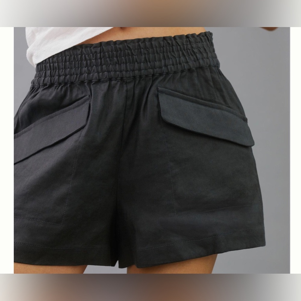 Maeve Linen A-Line Shorts Sz. L